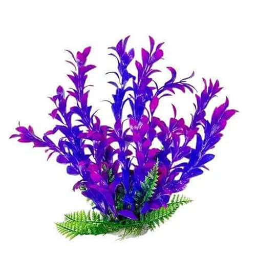 Aquatop PD-BH16 6 Inch Hygro-Like Aquarium Plant with Weighted Base - size: 6 inch