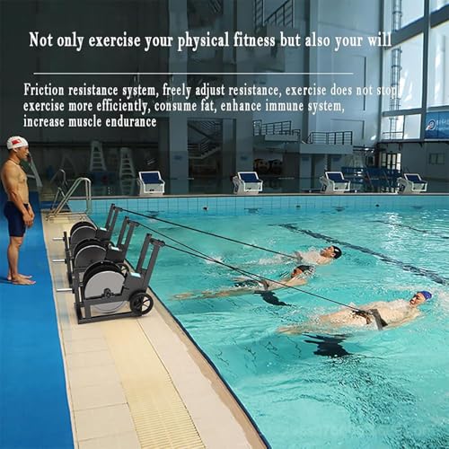50M Resistance Training Device, Strength and Conditioning Trainer with Display and Overload Exercise Resistance Harness, Adjustable Resistance, Protect Waist Safety, Improve Agility,for Sprinting