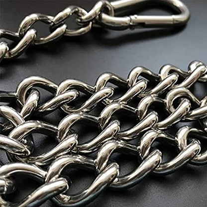 Uenede 24" Length Stainless Steel Hanging Chair Chain, 2PCS
