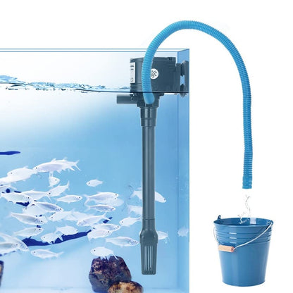 Submersible Sump Pump Three-in-one Aquarium Water Pump 220-240V Aquarium 12W-40W Suction Cup Aerator Aquarium Equipment Oxygen Pump Multifunctional Water Pump Transfer Pump ( Color : HX1580L 40w )