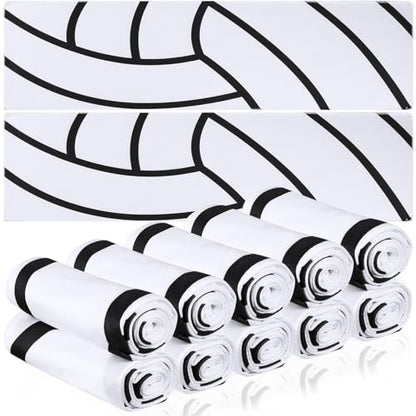 12 Pcs Cooling Neck Wraps Sweat Rag Volleyball Towels Bulk - color: White, size: Volleyball