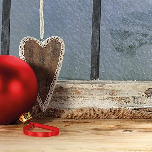 d-c-fix 346-0012 Self-Adhesive Privacy Glass Window Film, Snow, 17" x 78" Roll