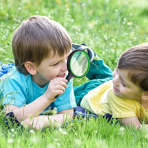 Magnifying Glass, 10X, Green, Reading, Hobbies, Science Books, Observation - color: Green