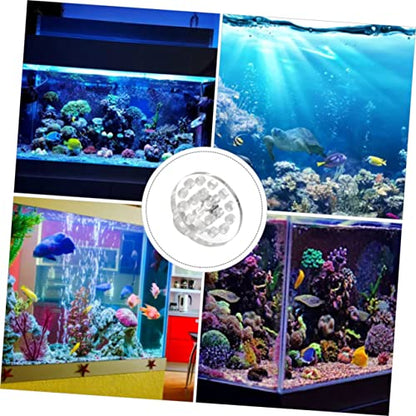 LIOOBO 2sets Acrylic Tank Base Rack for Aquarium Marine Source Decor Smooth Line 10pcs*2