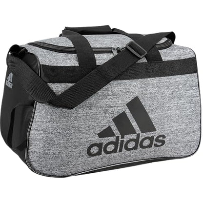 adidas Power Gym Bag – Lightweight Small Duffel, Jersey Onix Grey/Black/Diablo, OSFA - color: Jersey Onix Grey/Black/Diablo