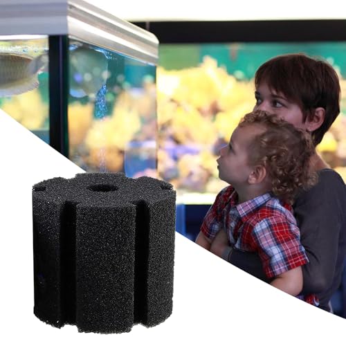 Sponge Media for Aquarium Filter 4 Pack, 380 Aquarium Replacement Foam Pads, Filter Inserts for Freshwater and Saltwater Displays Sponge Replacement