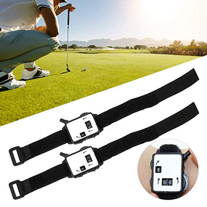 Changor 3 Pack Score Counter Watch, Manual Stroke Keeper Wrist Counter Small Compact for Golfers Plastic Accessories