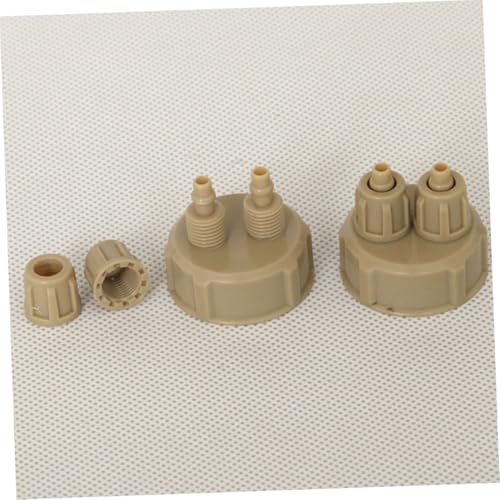 Happyyami 4pcs Aquarium Diffuser DIY Generator Bottle Caps Carbon Fish Tank System Lids