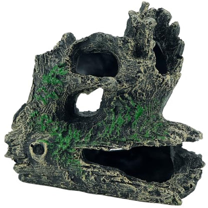 Aquarium Driftwood–Lightweight Fish Tank Decoration, Betta Fish Hideout Cave Turtle Reptile Hideout, Ornaments for Freshwater Tanks