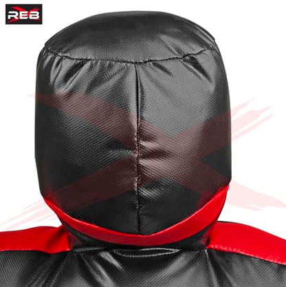 MMA Standing Grappling Dummy – Unfilled Vinyl Dummy for BJJ, Judo, Karate, Wrestling, Self-Defense Training – Jiu Jitsu Practice for Adults, Kids, Youth – Tackling Dummy Unfilled - size: Kid - 120cm