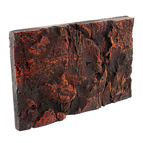 3D Reptile Tank Background Board Aquarium Tank Decoration for Bearded Dragon Decorative Sheet