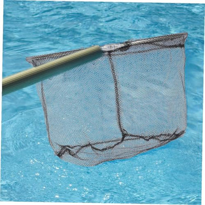 HEMOTON 4pcs Foldable Fishing Net Replacement Heads 40cm Stainless Steel Landing Nets with Deep Soft Flexible Mesh for Freshwater and Saltwater Trout Carp Fishing