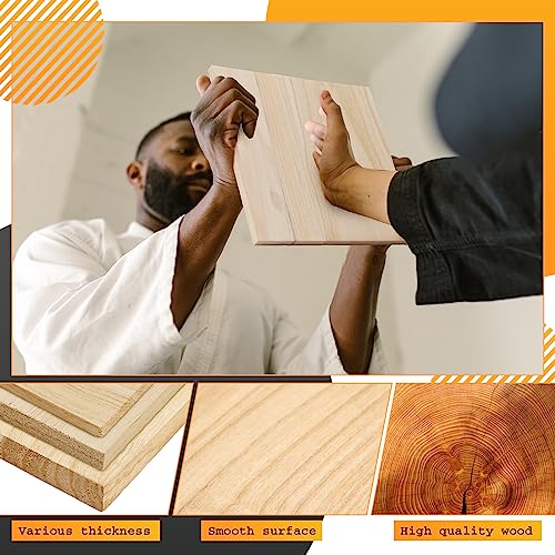 Geetery Karate Wood Breaking Boards Martial Arts - size: 9 mm/ 12 mm/ 18 mm