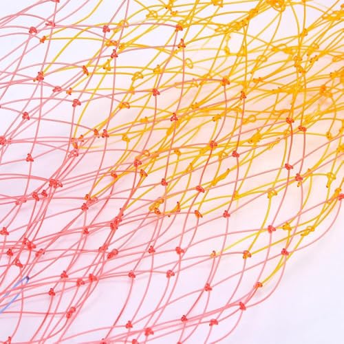 Nylon Fishing Nets Collapsible Rhombus Mesh Hole Depth Folding Dip Net