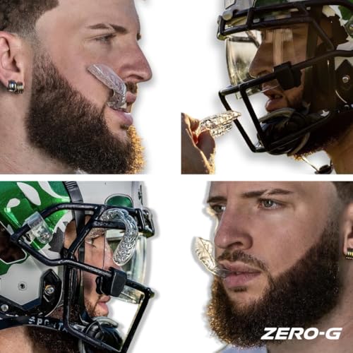 Zero-G Adult Mouthguard Red 1-Pack, Boil & Bite for Contact Sports - color: Red