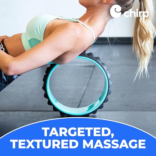 Chirp Wheel XR Acupressure Back Roller Set, 3-Pack, Mint | Acupressure Back Roller Set, Textured Foam Roller for Trigger Points, Deep Tissue Massage, 4/6/10 in - size: 3-Pack (10, 6, 4 Inch) Mint