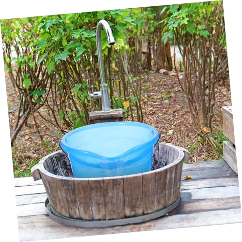 minkissy Portable Plastic Water Bucket with Handle for Home Use Durable Multipurpose Cleaning Bucket for Dormitory Bathing and Storage Needs