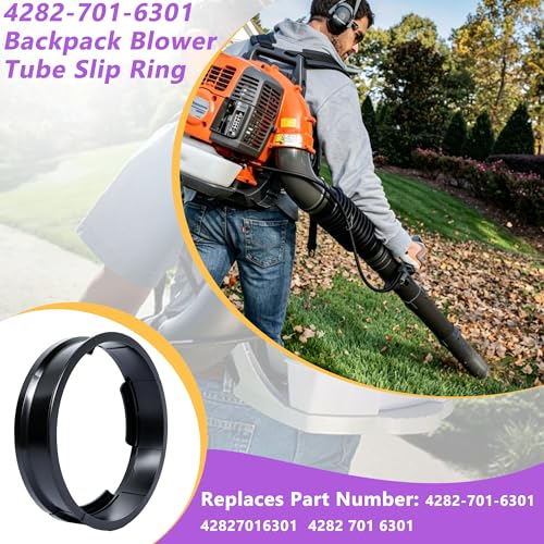 4282-701-6301 Backpack Blower Tube Slip Ring | Compatible with STIHL BR450 BR700 BR800 | Durable Leaf Blower Rotating Ring | Premium Replacement Connector Ring for Outdoor Blower Equipment Maintenance