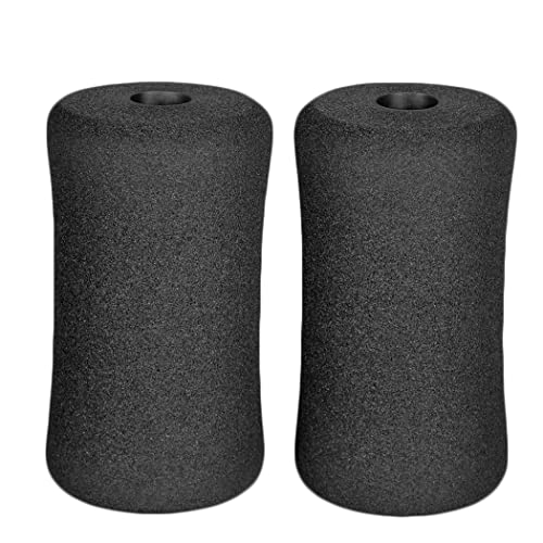 Sponge Foam Foot Pad Roller Pair, Used for Replacing Gym Exercise Equipment, Suitable for 1-inch Rod (Foam 5.71" X 2.95" Od X 0.87" Id) - color: Foam 5.71" X 2.95" Od X 0.87" Id