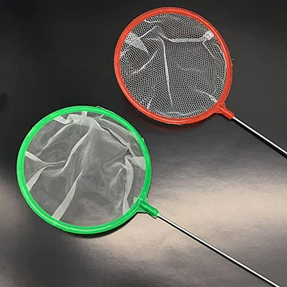 Aquarium Daphnia Removal Net Cleaning Tool Small Round Fish Net Fine Mesh 4 Pieces (s) Random Color Practical and clever
