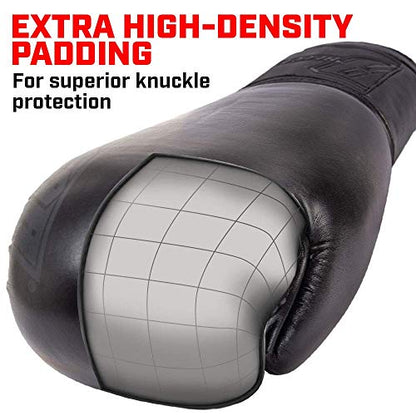 Revgear Elite Leather Boxing Gloves