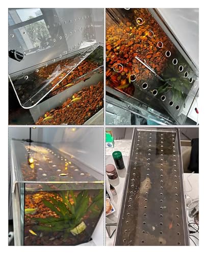 Fish Tank Lid 32x14 36x18in, Clear Acrylic Aquarium Cover, Cuttable Anti Jump Fish Tank Cover, Adapted to Various Sizes(40x20in/101.6x50.8cm) - size: 40x20in/101.6x50.8cm