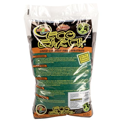 Zoo Med Eco Earth Loose Coconut Fiber Substrate - size: 8 quart