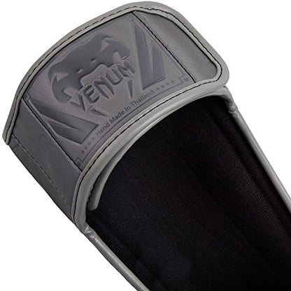 Venum Elite Standup Shin Guards - color: Grey/Grey, size: Medium