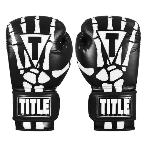 TITLE Boxing Skeleton Hand Bag Gloves - size: Small