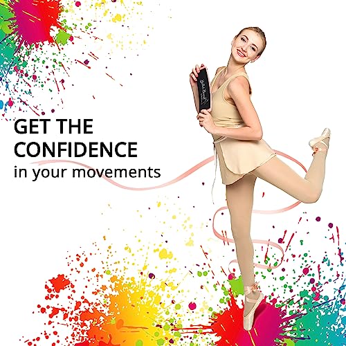 Ballet Turning Spin Board for Dance and Figure Skating. Portable Training Equipment for Dance. Make Your Turns, Pirouette and Balance Better. - color: Cream with a bag