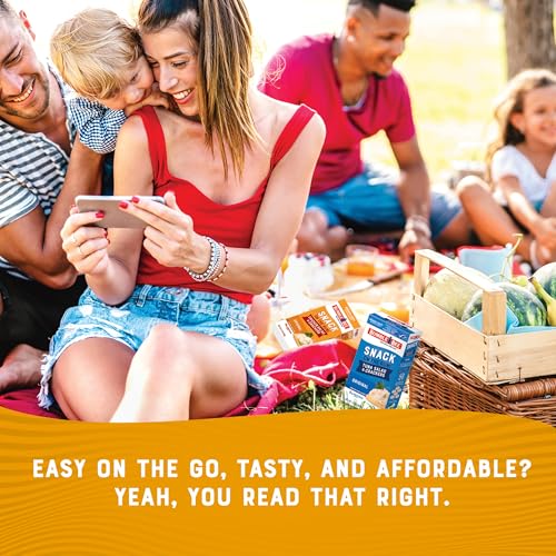 Bumble Bee Snack On The Run! Protein Snack Pack - Original Chicken Salad with Crackers - 10g Protein per Box - Ready to Eat Easy-Open Canned Chicken Salad (Pack of 12)