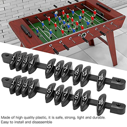 2PCS Foosball Table Parts, Foosball Ball Score Counter, Foosball Score Keeper, Table Footbal Scoring Unit for Standard Foosball Tables (Length 22cm/8.7in)