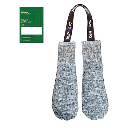 Boxing Glove Deodorizer – Bamboo Charcoal Bags with Fresh Aroma, Enhanced Dry-Core Formula, Odor & Moisture Control for Gloves/Shoes, 2×75g (Lavender)