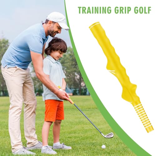 Arrowbash Golf Grip Trainer Right Handed Swing Training Aid - color: Yellow