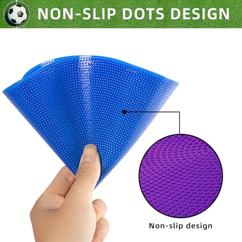 Spot Markers 9 Inch Floor dots Non-Slip Agility Markers 9 Colors