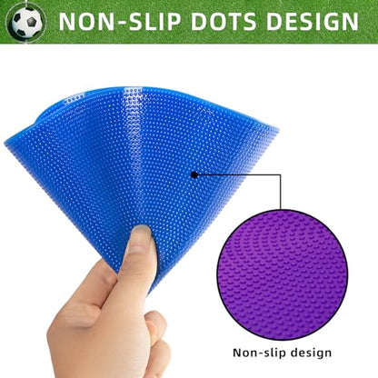Spot Markers 9 Inch Floor dots Non-Slip Agility Markers 9 Colors