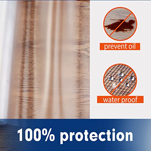 Shelf Liner, Drawer Liner, 20 Inches x 20 FT Cabinet Liner for Kitchen Cabinets Non-Adhesive Shelf Liners, Waterproof Shelf Paper with Non-Slip, Durable Liners, Clear - color: Clear, size: 20"W x 240"L