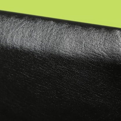 Taekwondo Kick Shield, Boxing Punching Pad Kickboxing, Leather and High Elastic Sponge Bag for TKD, Martial Arts, Karate Workout etc - color: Black & Green