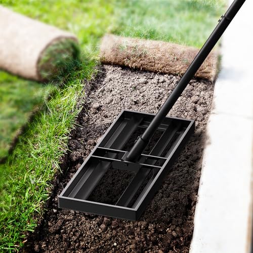 Lawn Leveling Rake,Leveling Rake for Soil or Dirt Ground Courtyard