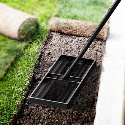 Lawn Leveling Rake,Leveling Rake for Soil or Dirt Ground Courtyard