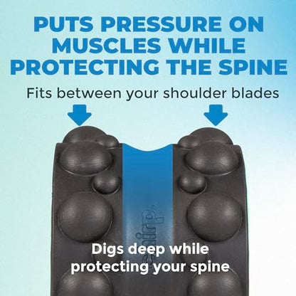 Chirp Wheel XR 6" Knot Kneader Back Roller for Deep Tissue Relief, Mint | Knot Kneader Back Roller, Shiatsu Foam Roller for Deep Muscle Knots, Trigger Point Back Massager, 6 Inch - size: 6 Inch Mint