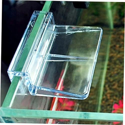 COLLBATH 10pcs Fish Tank Accessory Acrylic Support Bracket Aquarium Rack Cover Holder for Fish Tanks - size: 5.5X5X1.8CM
