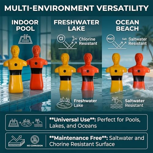 Weighted Rescue Dummy,110lbs Heavy HDPE Body-Water Rescue Training Dummy,38.6in Professional Swimming Safety Drill Model-Lifeguard Training Manikin,Sealed Weight Port(Yellow) - color: Yellow