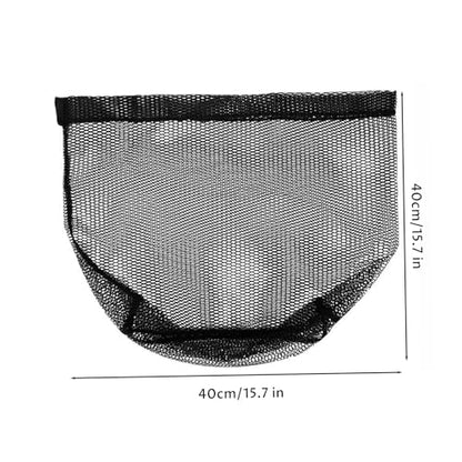 Kayak Fishing Net, Heavy Duty Fishing Net Replacement Netting, 10-Strand Nano Fabric, Hexagonal Mesh, Quick-Dry, 15.75x15.75 Inch Replacement for
