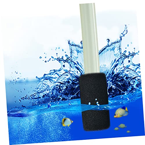 Levemolo 4pcs Fish Tank Filter Sleeve Pre-Filter Sponges Inlet Covers for Large Aquariums Easy to Use Safeguard for Fish
