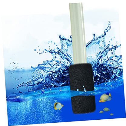 Levemolo 4pcs Fish Tank Filter Sleeve Pre-Filter Sponges Inlet Covers for Large Aquariums Easy to Use Safeguard for Fish