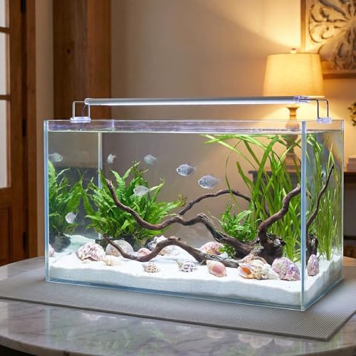 Aquarium Leveling Mat, 15 x 30 Inch Under Tank Pad, 6mm Thick Non-Slip Shockproof Fish Tank Cushion, Waterproof, Easy to Cut, Gray - color: Gray, size: 15 x 30in