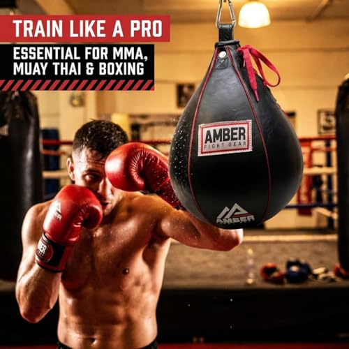 Boxing Speed Bag Latex Heavy-Duty Replacement Glue in Bladder for Boxing Speed Bags, 9-inch Large, Single