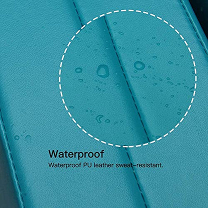 Polar Aurora 4'x8'x2 Thick Folding Gymnastics Exercise Mat Aerobics Stretching Yoga Mats - color: Blue-green