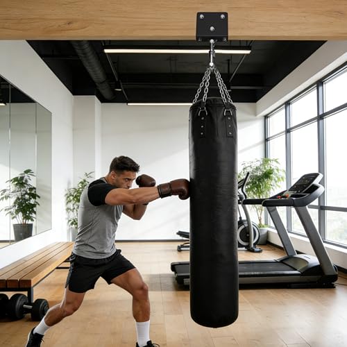 Heavy Bag & Punching Bag Hanger, Wall, Ceiling, Beam Mount Options - color: Ceiling - L-Shape Joist